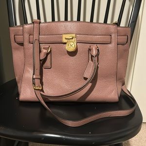 Neutral Michael Kors Purse/Crossbody